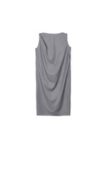 Dress / JNBY Wool Silk Draped Sleeveless Dress