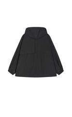 Coat / JNBY Contrast Mid-Length Nylon Trench Coat