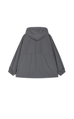 Coat / JNBY Contrast Mid-Length Nylon Trench Coat