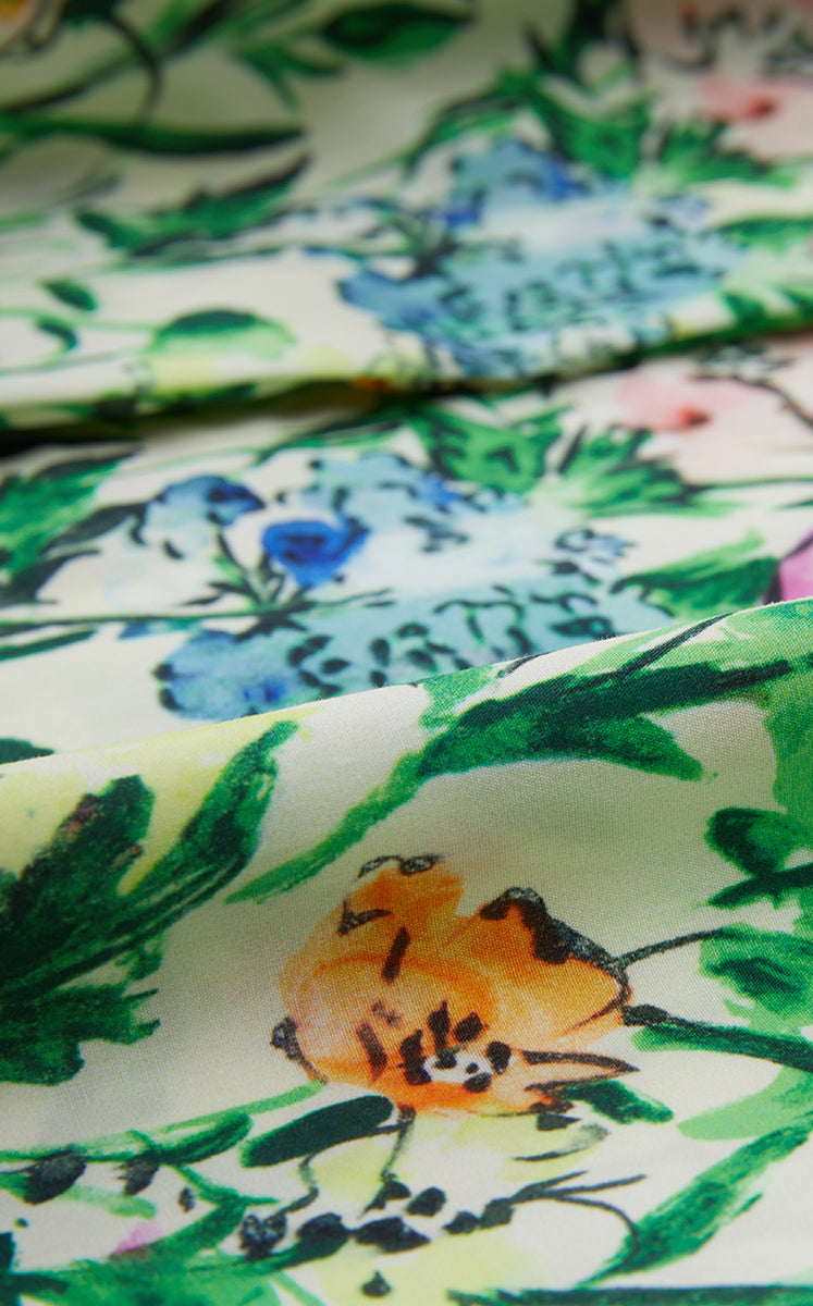 Shirt / JNBY Watercolor Garden Cotton Shirt