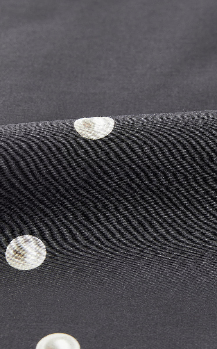 Skirt / JNBY Pearl Print Wrap Effect Waist Skirt