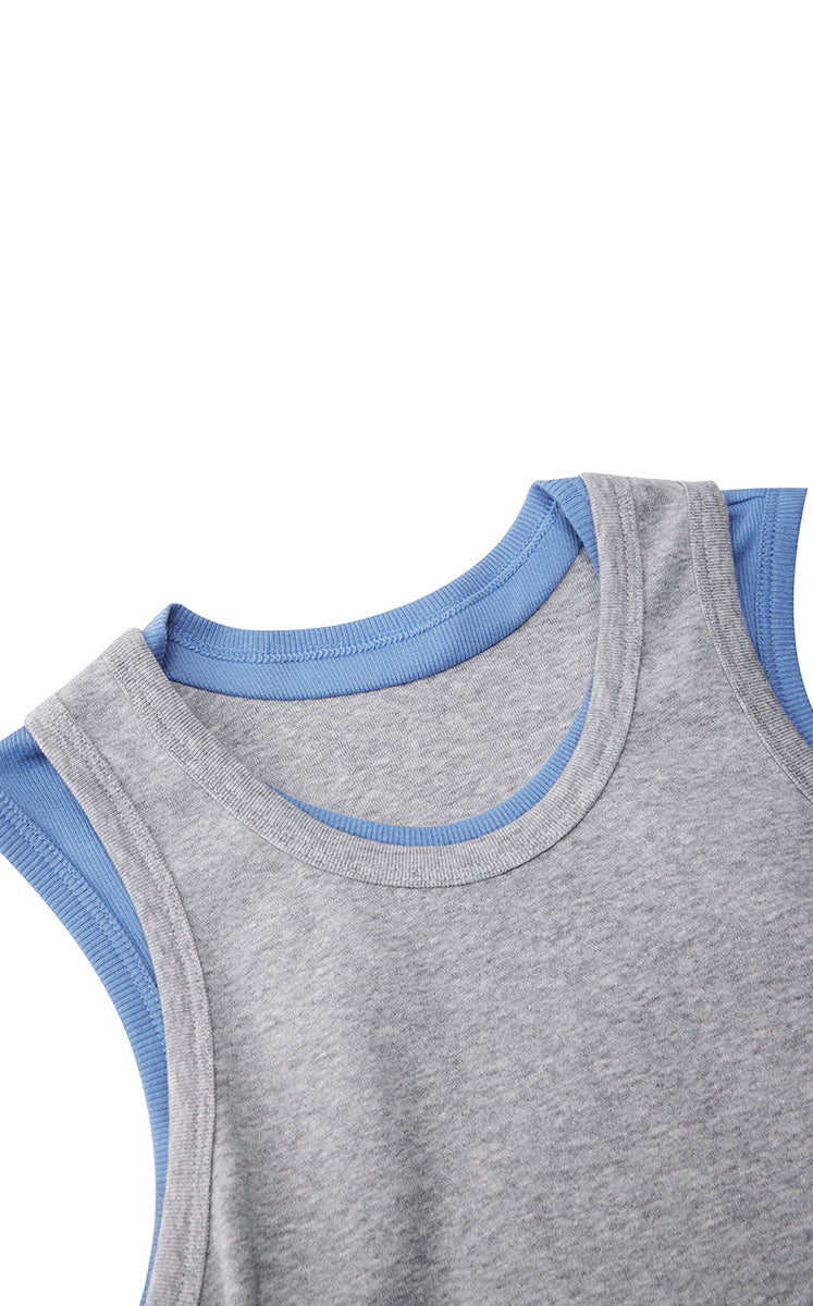 Tank Top / JNBY Layered Rib Tank Top