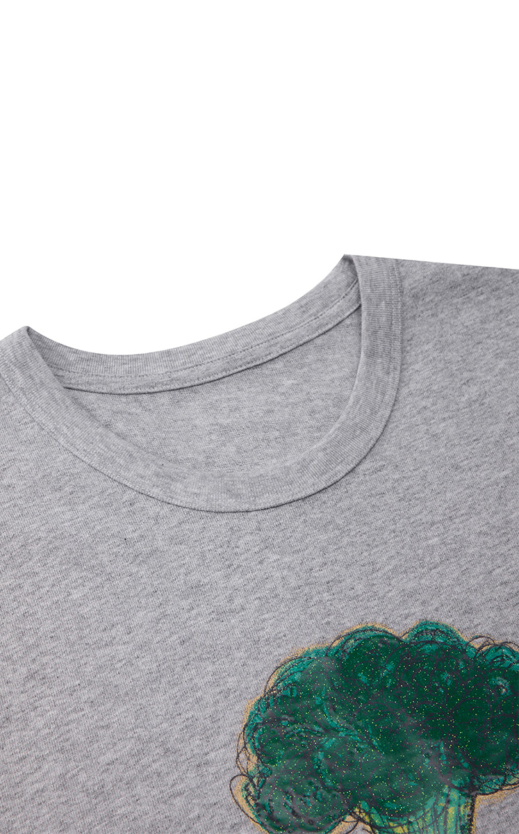 T-Shirt / JNBY Vegetable Print Cotton T-Shirt