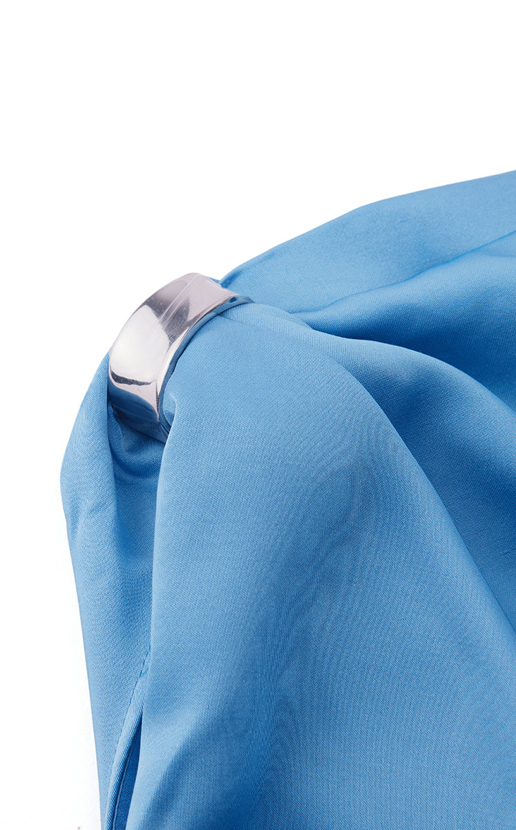 Top / JNBY Satin Drape Sleeveless Top