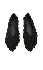 Shoes / JNBY Suede Fringe Flats
