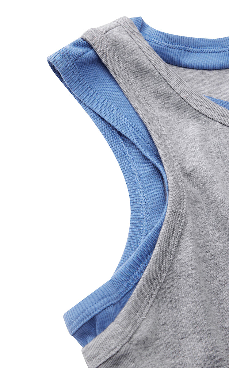 Tank Top / JNBY Layered Rib Tank Top