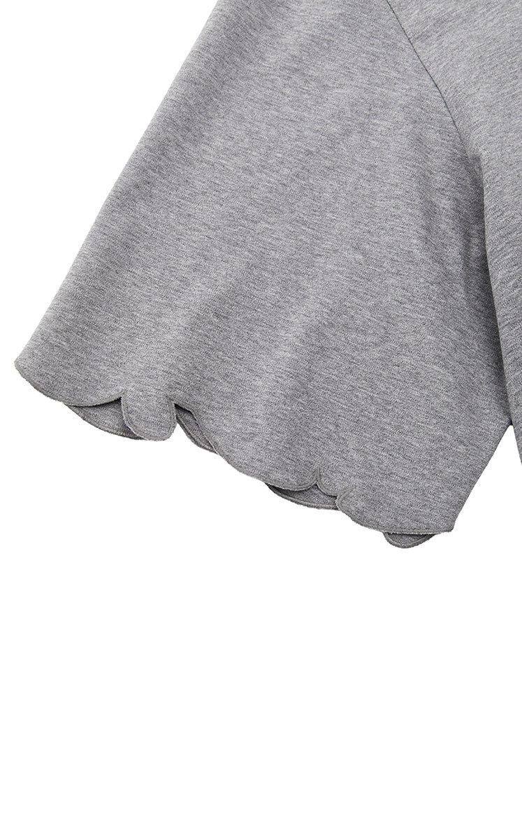 Dress / JNBY Cotton A-Line Short Sleeve Dress