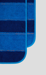 Bath Towels / JNBYHOME Color-Block Stripes Cotton Bath Towels