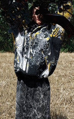 Coat / JNBY A-Line Jacquard Wool Blend Jacket