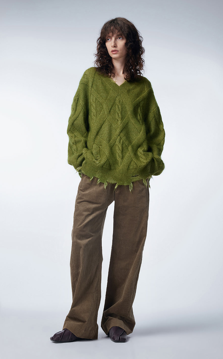 Pants / JNBY Relaxed Cotton Wide-leg Pants