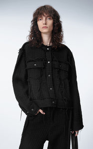 Coat / JNBY  Crew-neck Wool Jacket