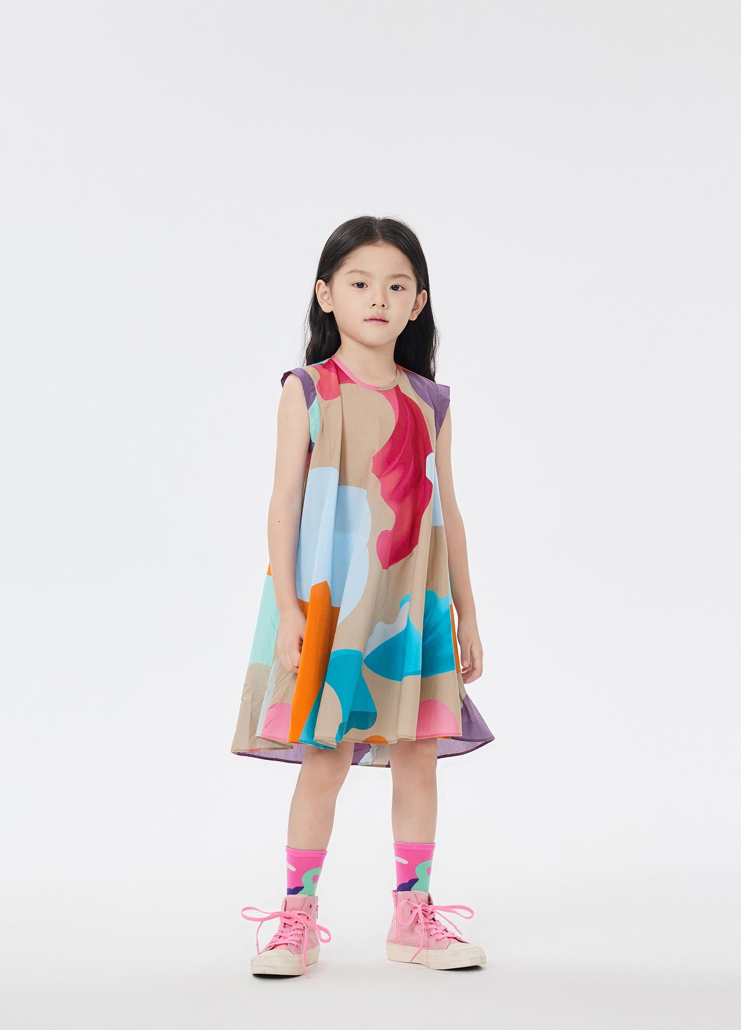 Dresses / jnby by JNBY Multi-Color Printing Sleeveless Dress