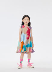 Dresses / jnby by JNBY Multi-Color Printing Sleeveless Dress