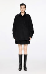 Coat / JNBY Irregular Oversize Wool-Blend Coat