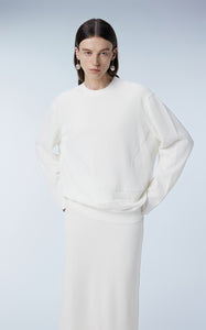 Sweater / JNBY Relaxed Ribbed Sweater