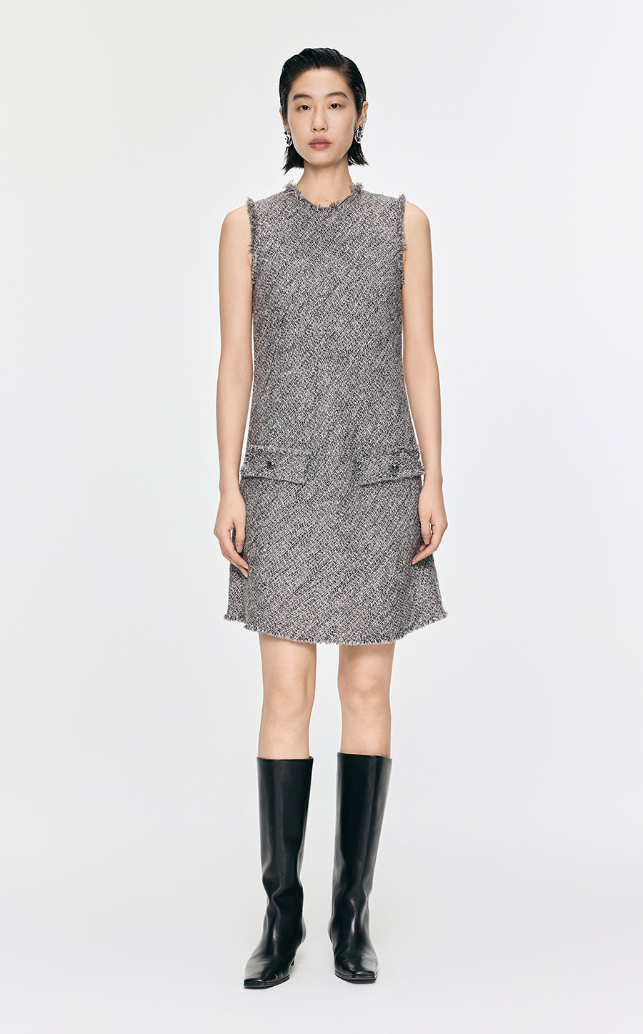 Dress / JNBY H-shaped Sleeveless Dress