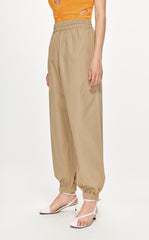 Pants / JNBY Loose Fit Solid Pants (100% Cotton)