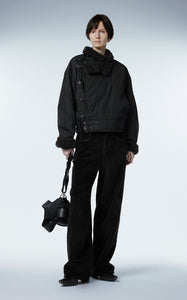 Coat / JNBY Mandarin-collar Cropped Quilted Coat