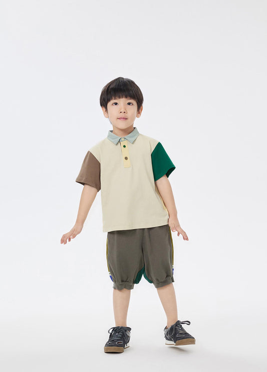 Shorts / jnby by JNBY Front-Back Color-Contrast Shorts