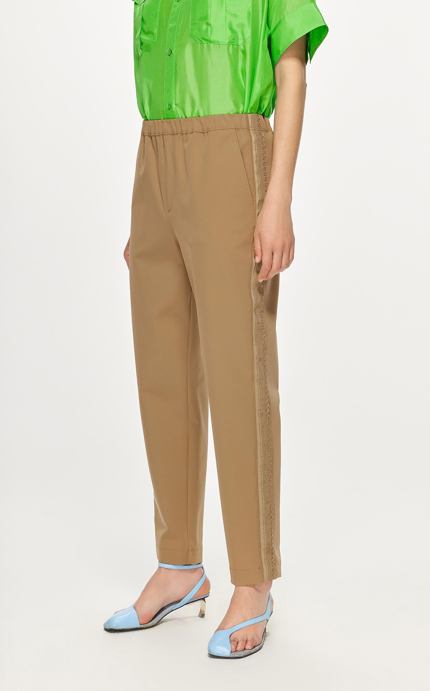 Pants / JNBY Elastic Waist Ankle Trousers