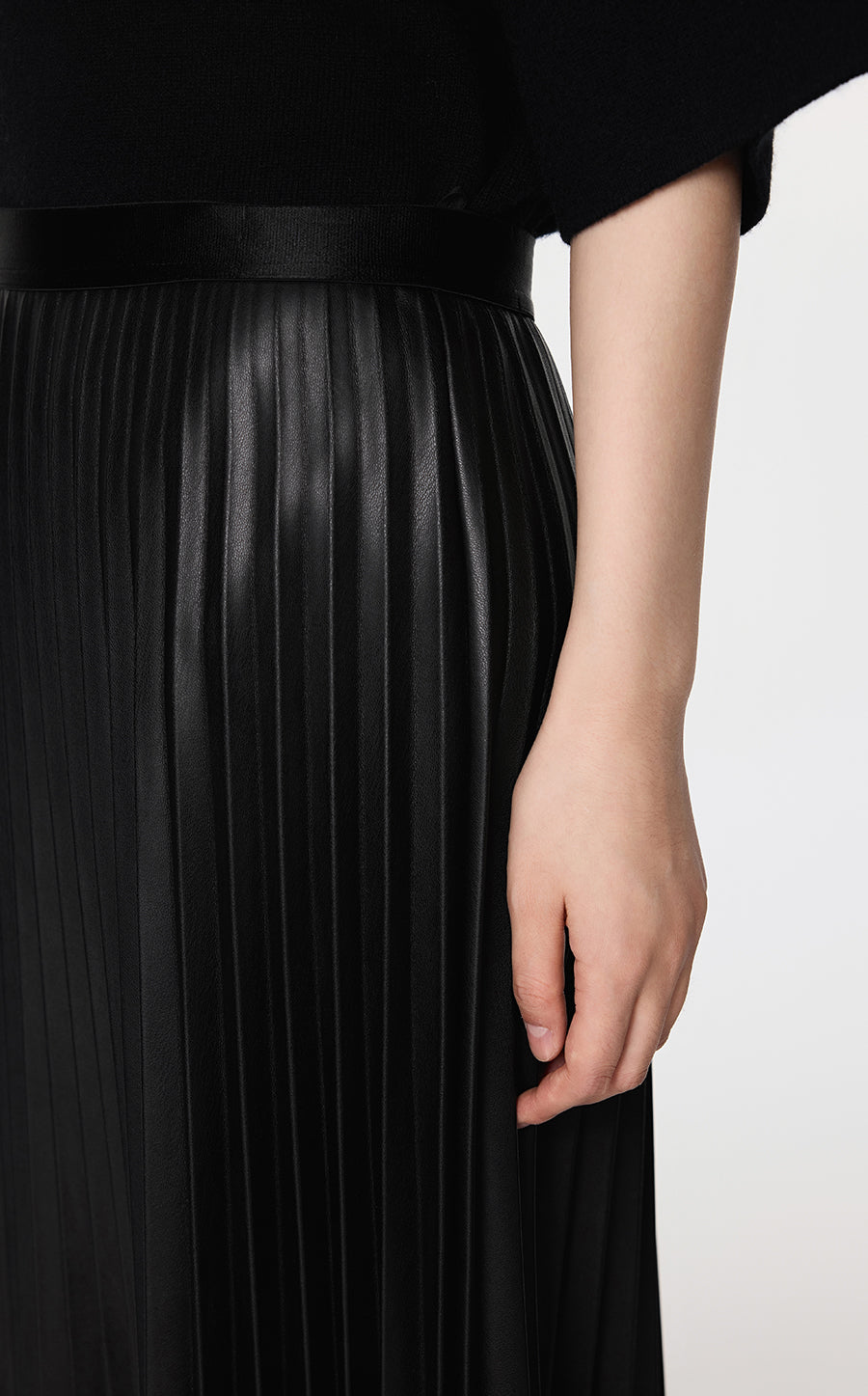 Skirt / JNBY Pleated Midi Skirt