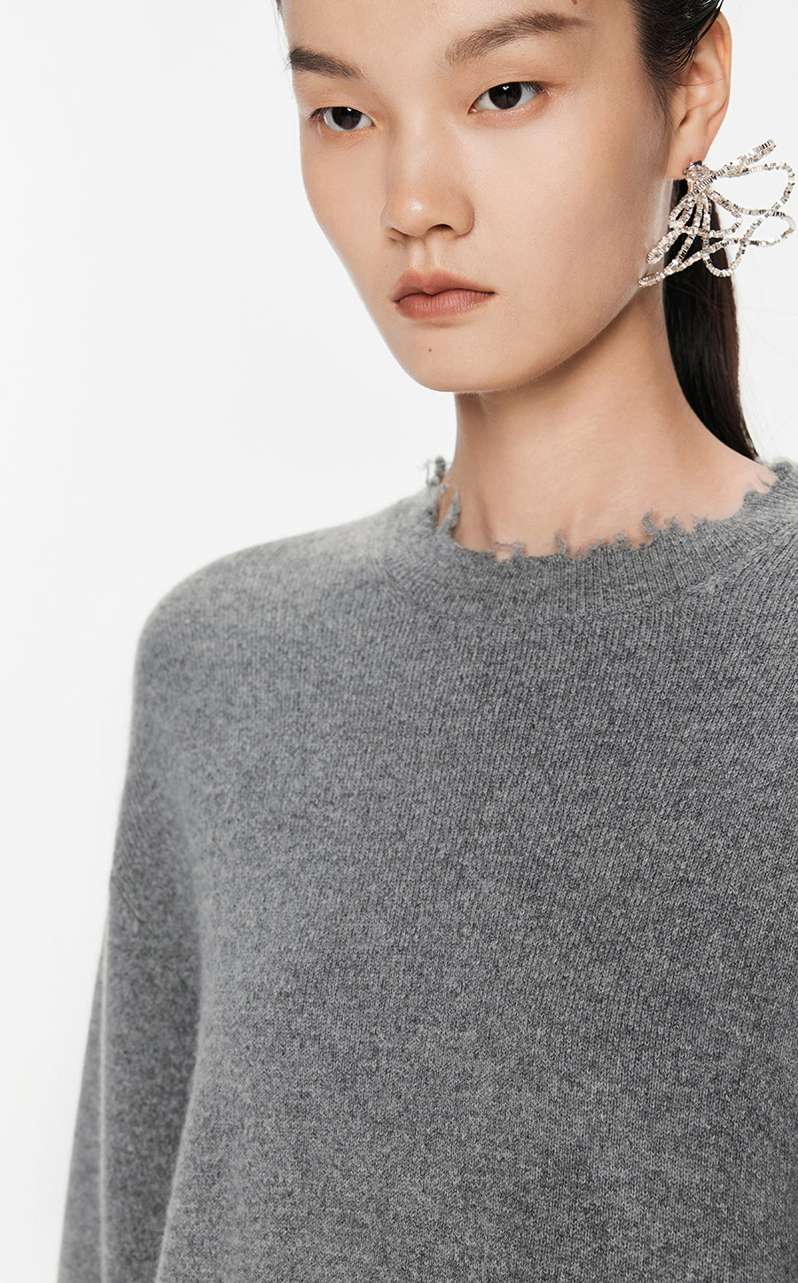 Sweater / JNBY Wool-cashmere Pullover Sweater