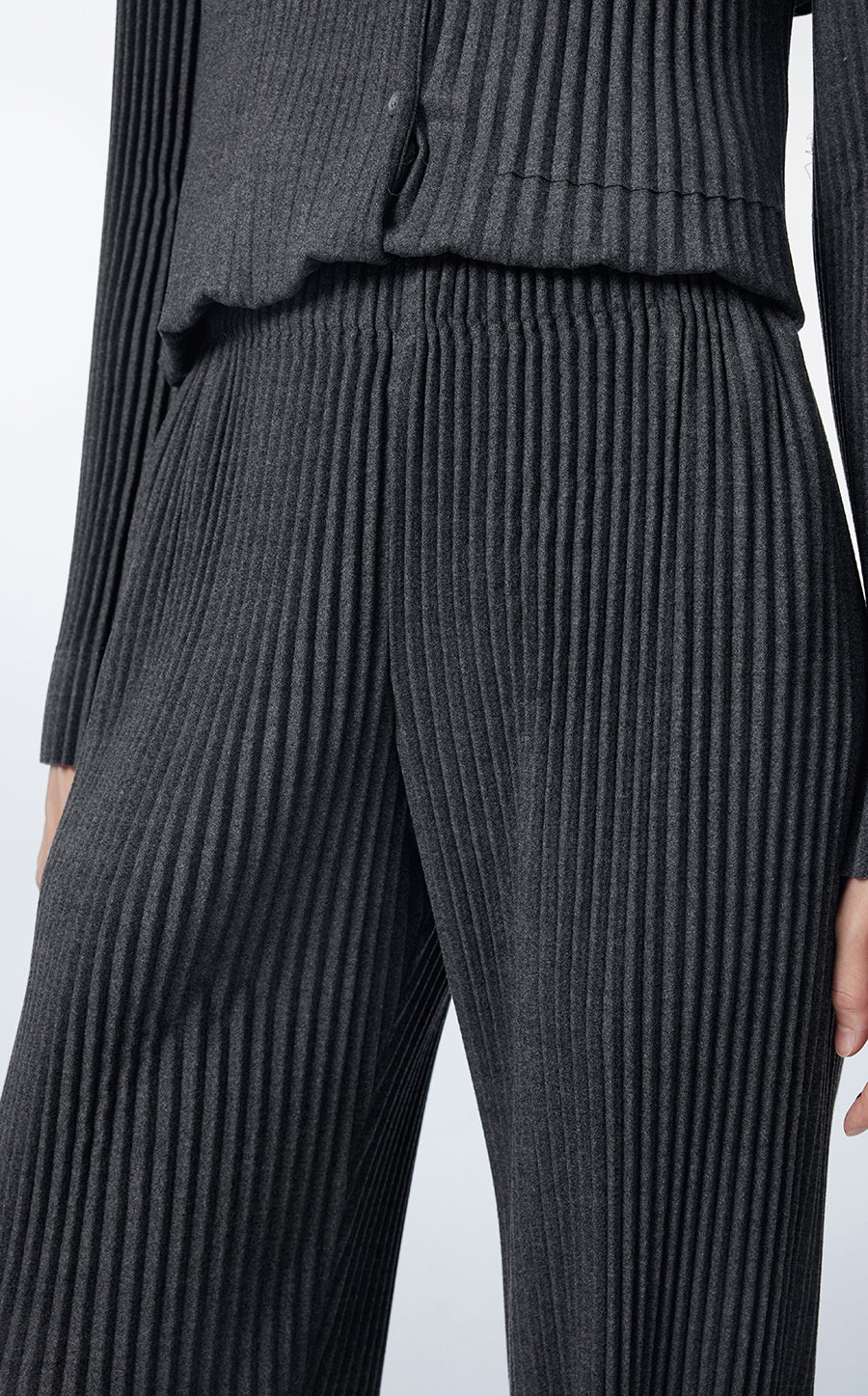 Pants / JNBY Pleats Wool Long Pants