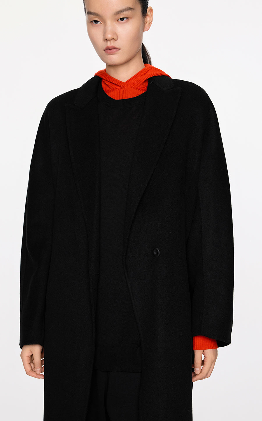 Coat / JNBY Mid-length Wool Coat