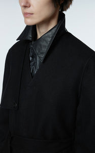 Coat / JNBY Midi V-neck Wool Coat