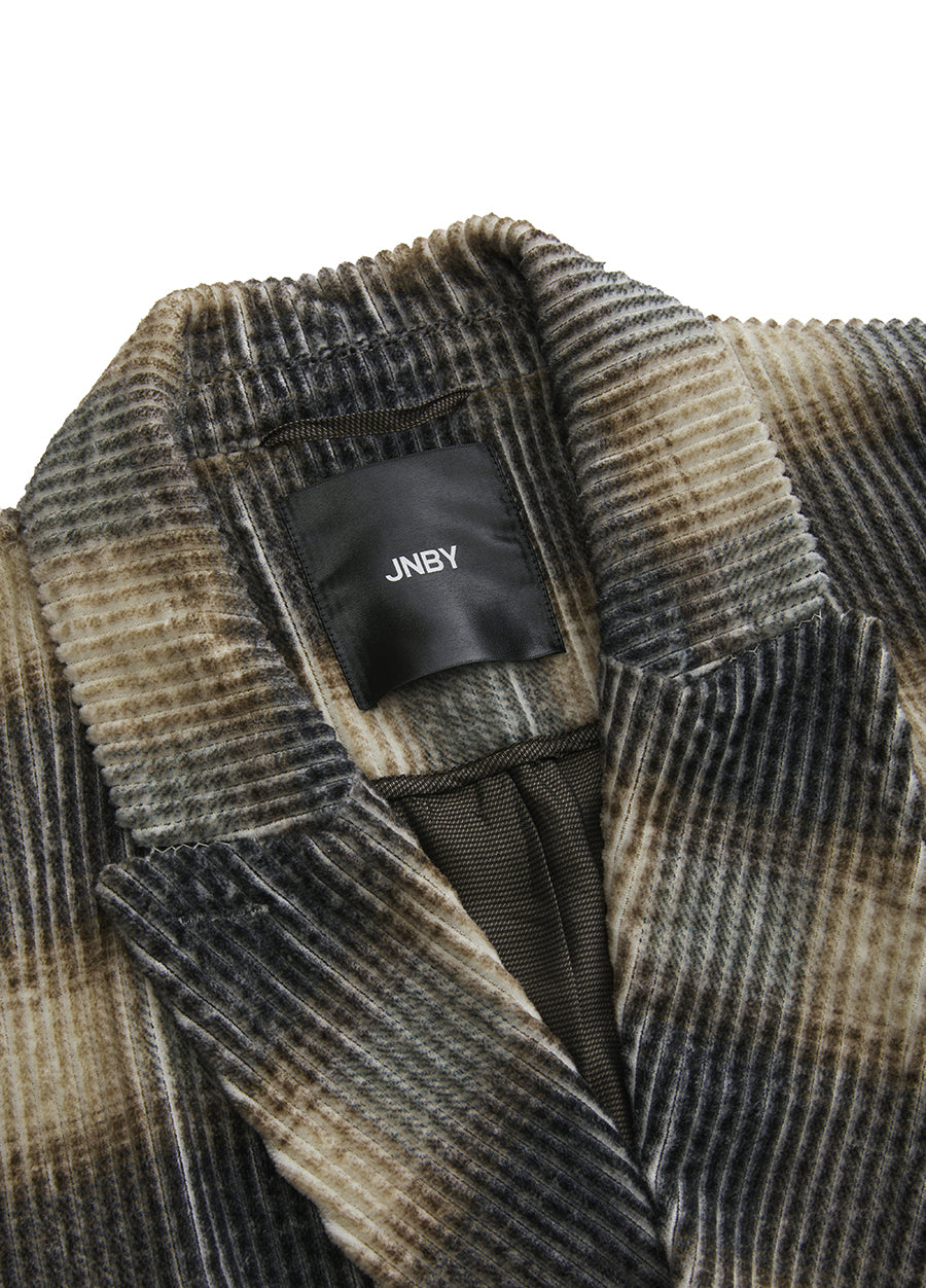 Blazer / JNBY Cotton Plaid Blazer