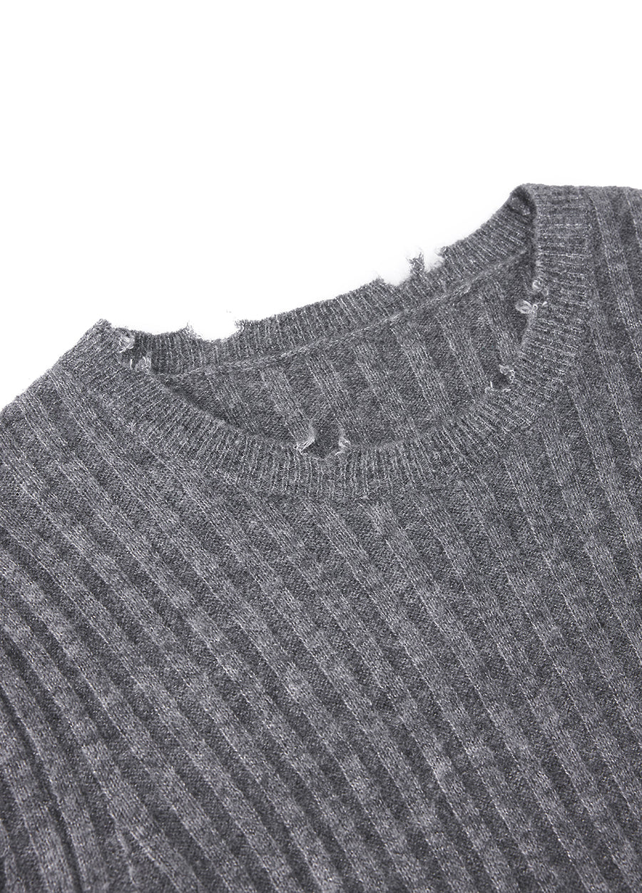 Sweater / JNBY Relaxed Crewneck Cashmere-blend Silk Sweater