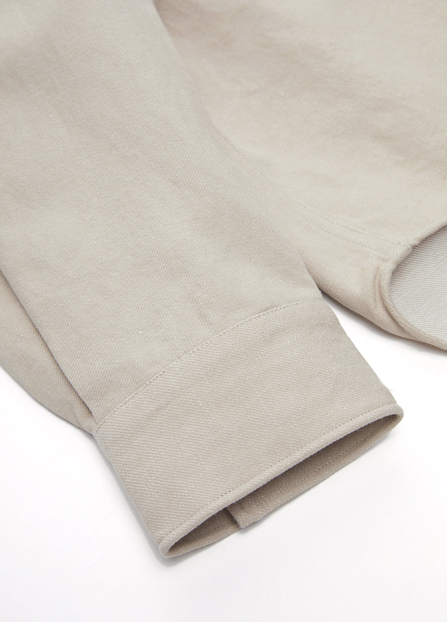Shirt / (ESG) JNBY Relaxed Cotton-linen Shirt