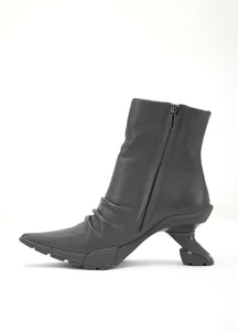 Shoes / JNBY Wool Leather Ankle Boots