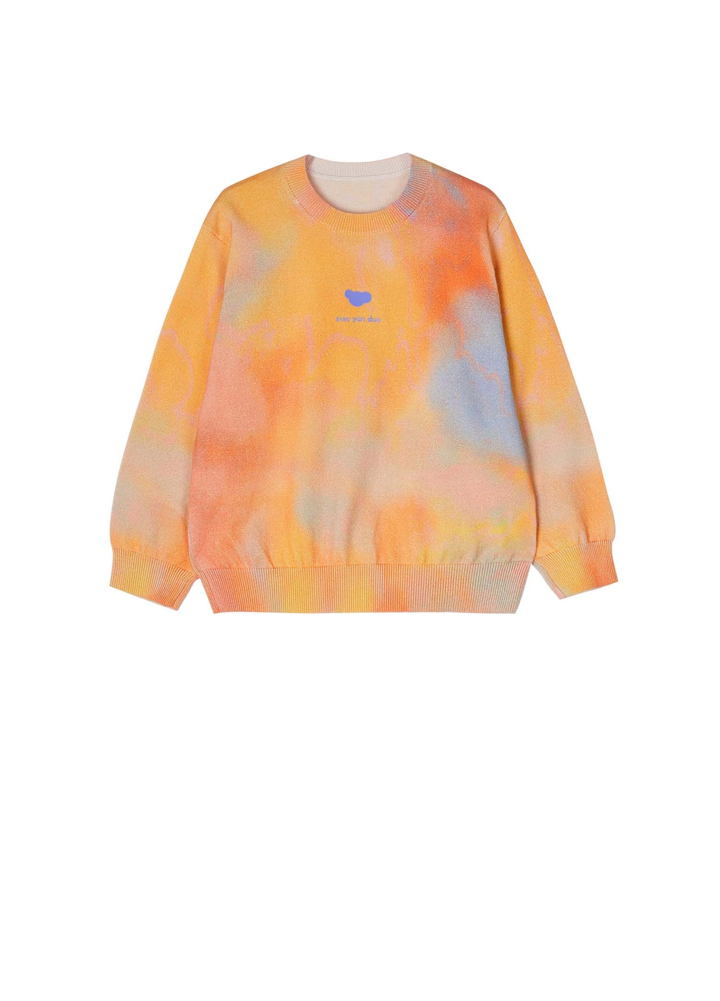 Sweaters / jnby by JNBY Crewneck Tie-Dyed Long Sleeve Pullover