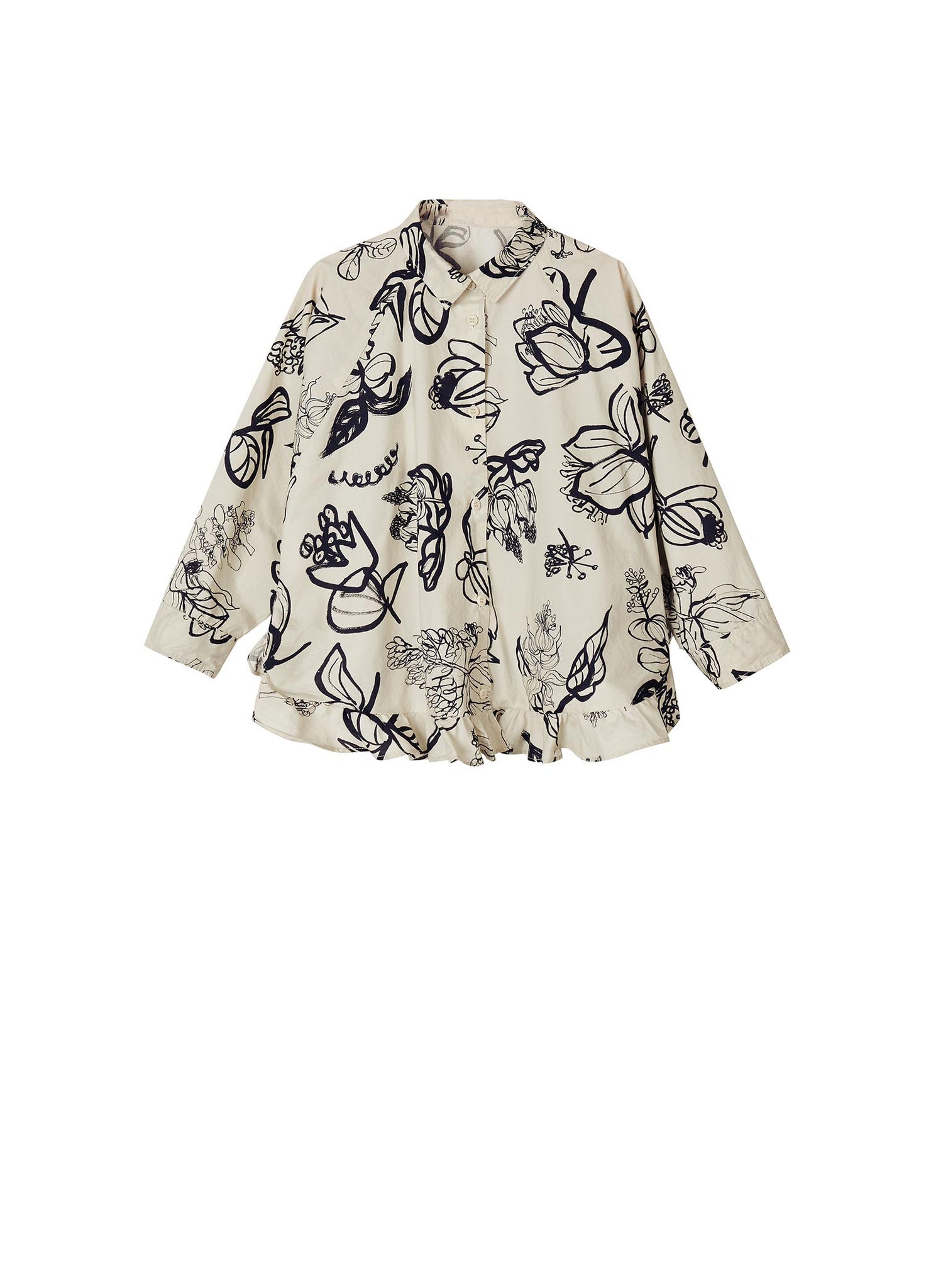 Shirt / jnby by JNBY Floral Long Sleeve Shirt