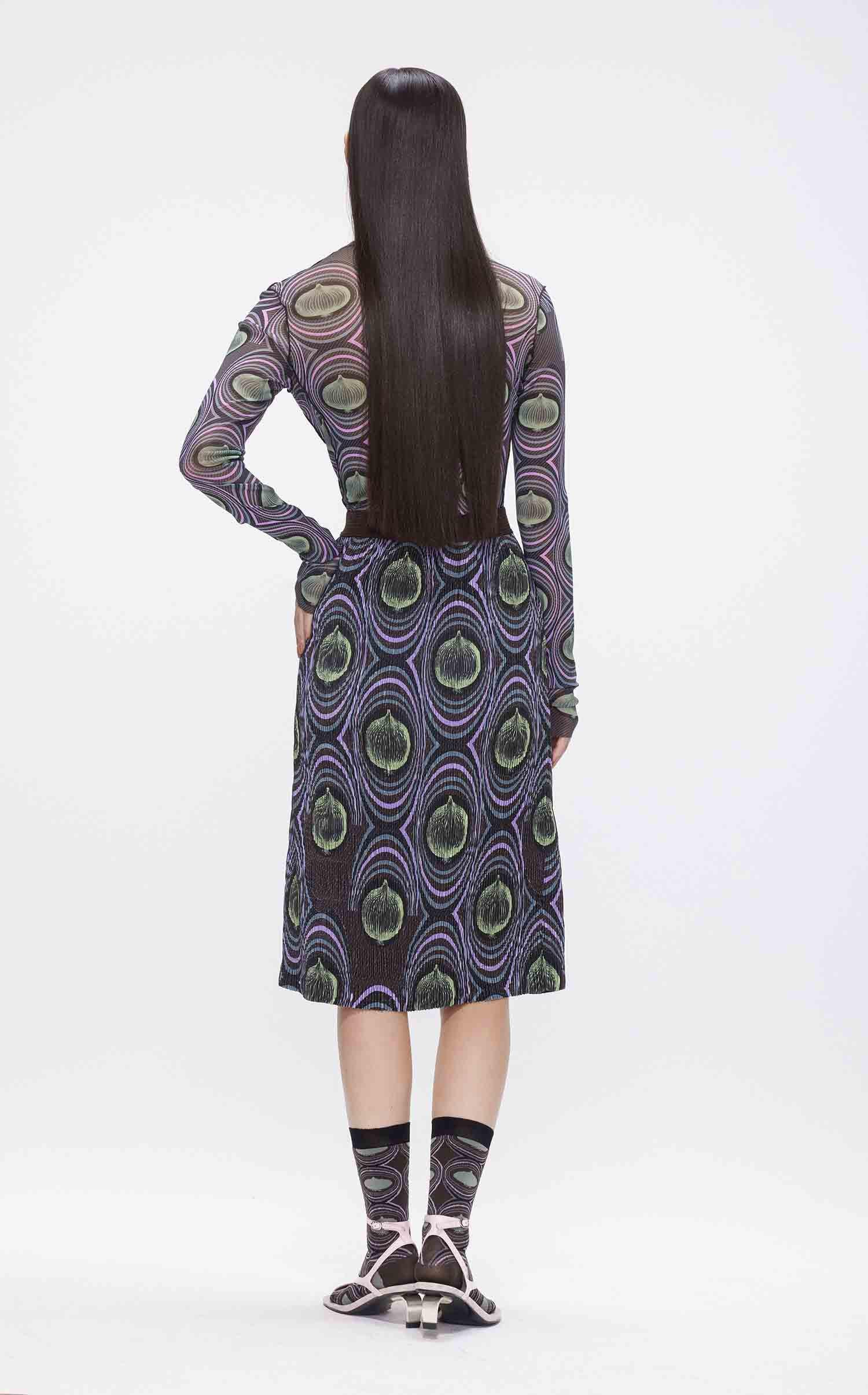 Skirts / JNBY Vegetable-print Midi Skirt£¨Black Friday Flash Sale)