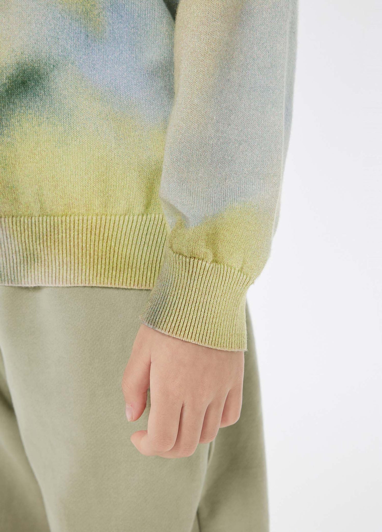 Sweaters / jnby by JNBY Crewneck Tie-Dyed Long Sleeve Pullover