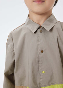 Shirt / jnby by JNBY Color Contrast Patched Shirt
