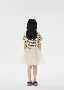 Dresses / jnby by JNBY Printing Patched Short Sleeve Dress