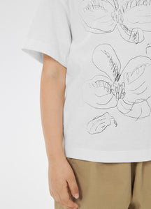 T-Shirt / jnby by JNBY Flower Printing Short Sleeve T-Shirt