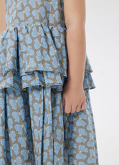 Dresses / jnby by JNBY Full Bowknot Print Sleeveless Dress