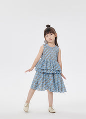Dresses / jnby by JNBY Full Bowknot Print Sleeveless Dress