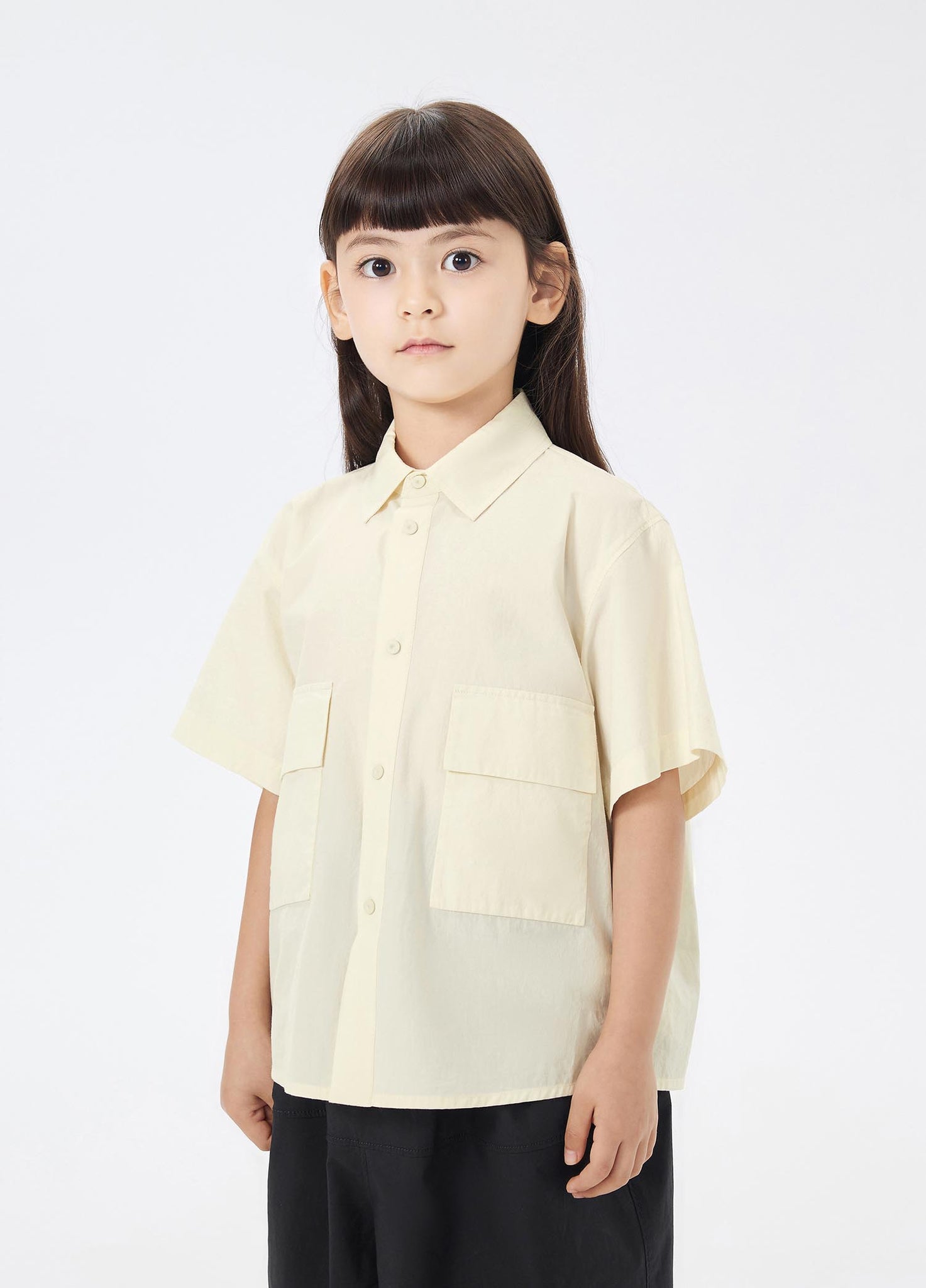 Shirt / jnby by JNBY Loose Fit Short Sleeve Shirt