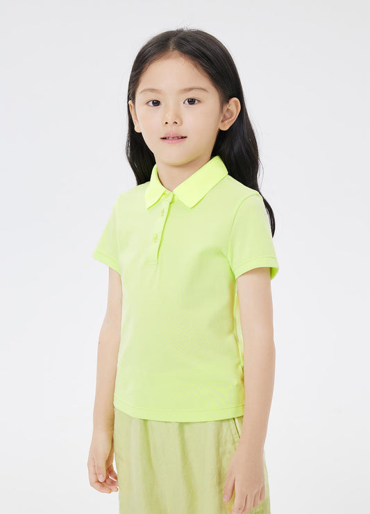 T-Shirt / jnby by JNBY Solid Short Sleeve Polo T-Shirt