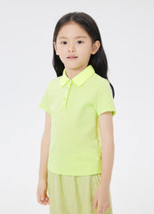 T-Shirt / jnby by JNBY Solid Short Sleeve Polo T-Shirt