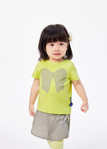 T-Shirt / jnby for mini Short Sleeve Bowknot Printing T-Shirt