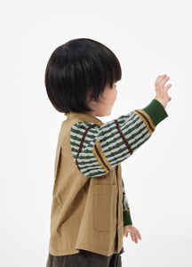 Jacket / jnby for mini Patched Long Sleeve Jacket