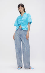 Jeans / JNBY Loose Fit Cotton Washed Jeans