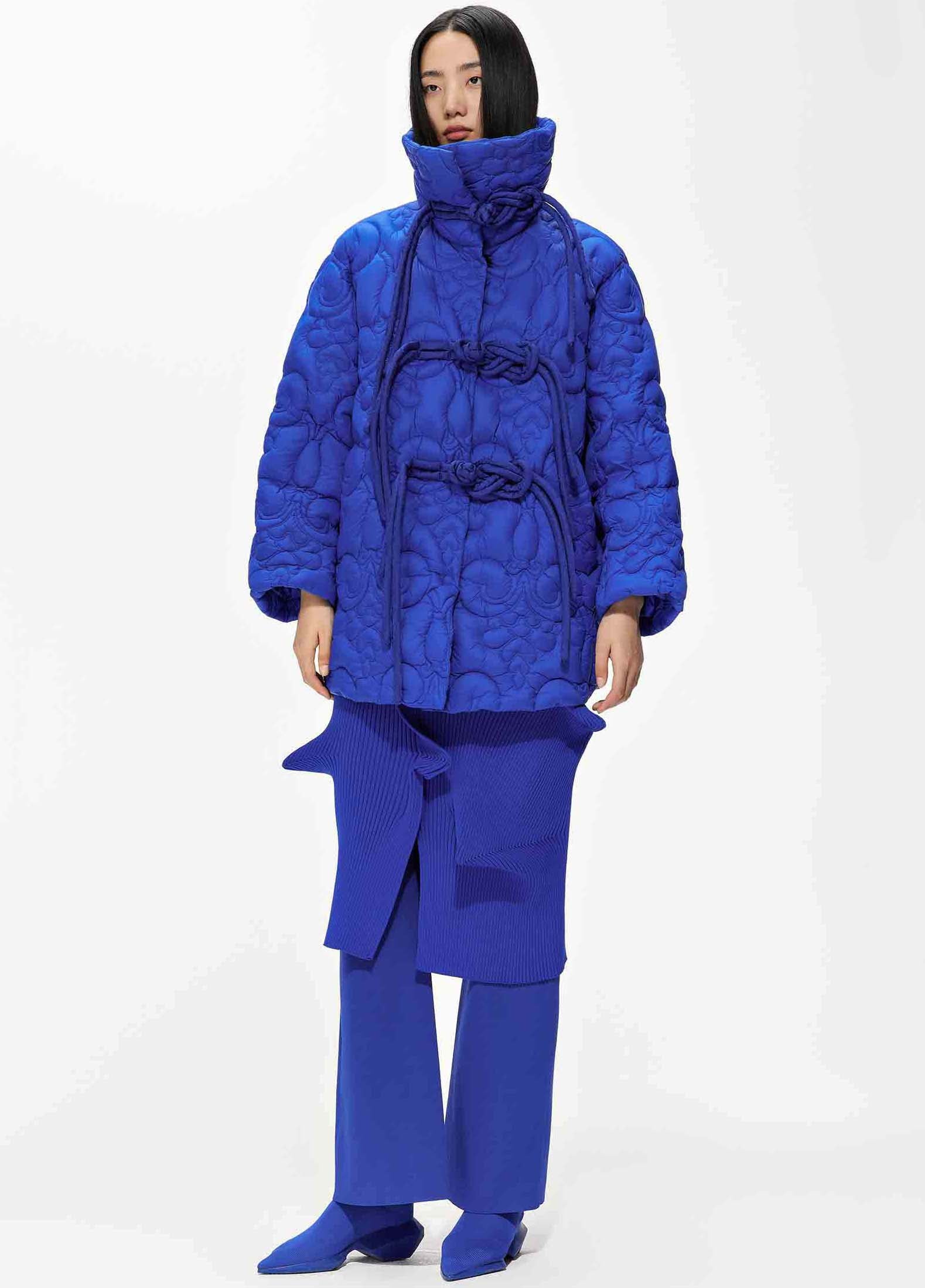 Jacket / JNBY Oversize Chic Frog Down Jacket