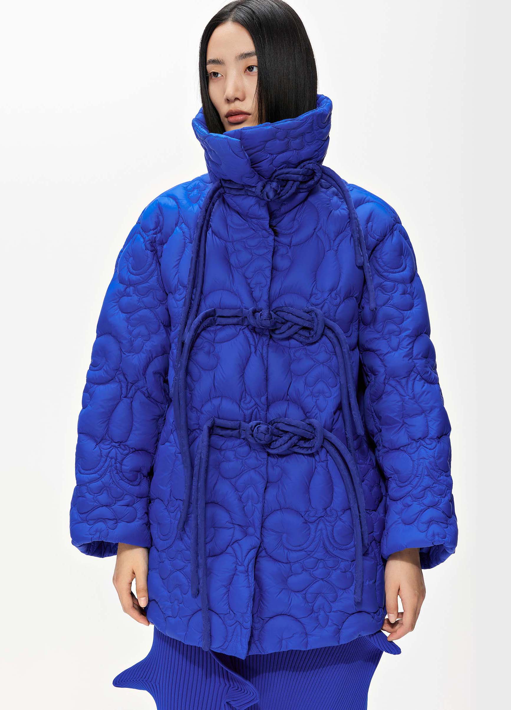 Jacket / JNBY Oversize Chic Frog Down Jacket